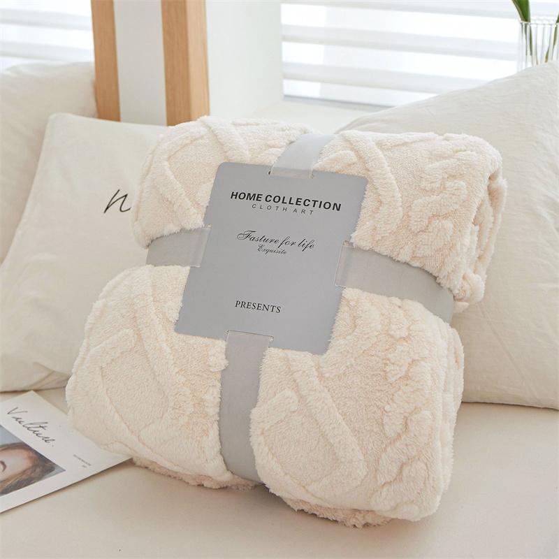 Шерпа Утяжеленное Одеяло Мягкое Теплое и Утолщенное Успокаивающее Одеяло для Дивана Автомобильное Одеяло Офисный Шарф для Обед Под Одеяло с Кондиционером Подарок