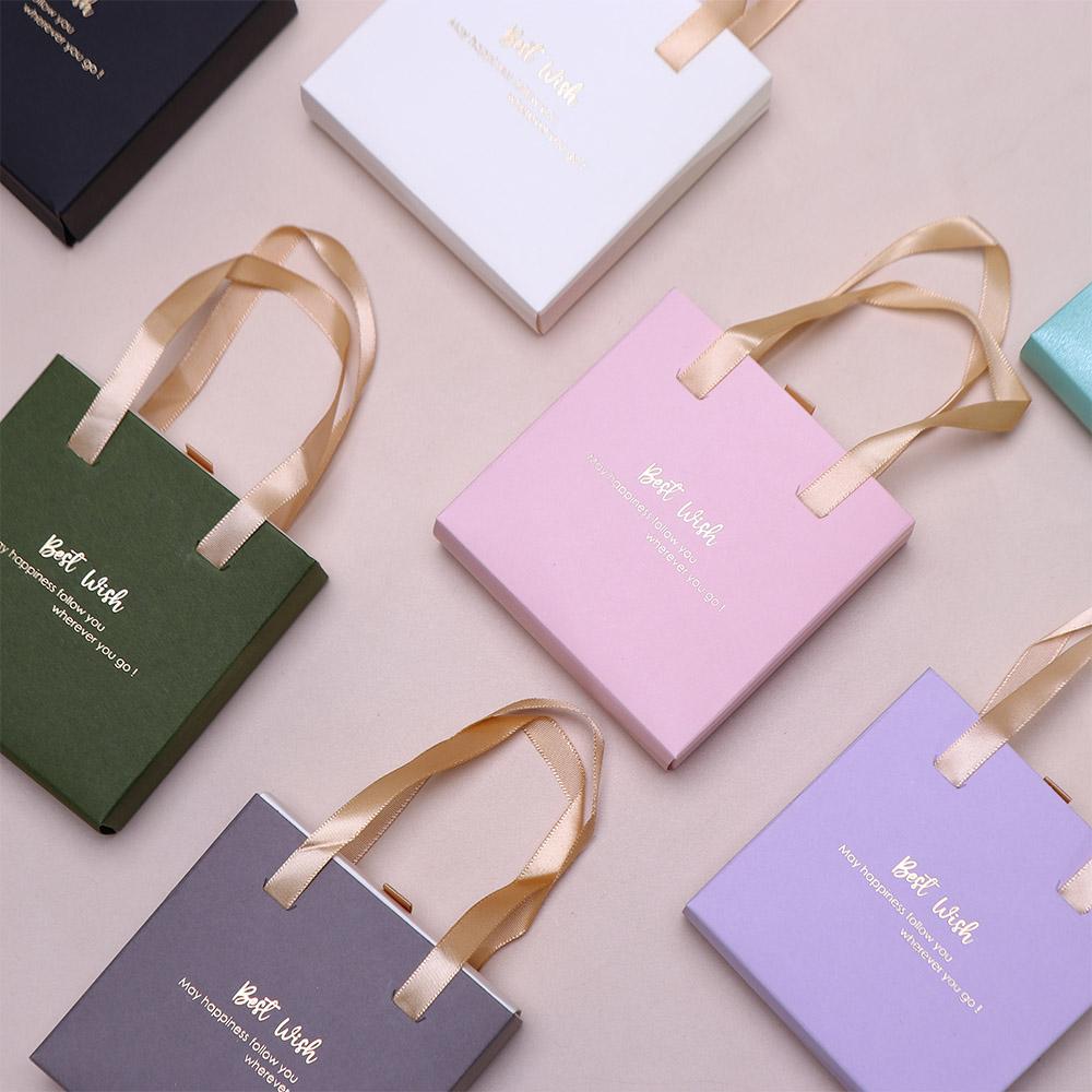 Органайзер для украшений Браслет Подарочная упаковка для свадьбы Коробка для хранения Ящик Шкатулка для драгоценностей Чехол для серег