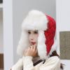 Winter Imitation Fur Women's Thickened Warm Hat High Imitation Fox Hair Ear Protection Cold Hat Fleece Thickened Hat