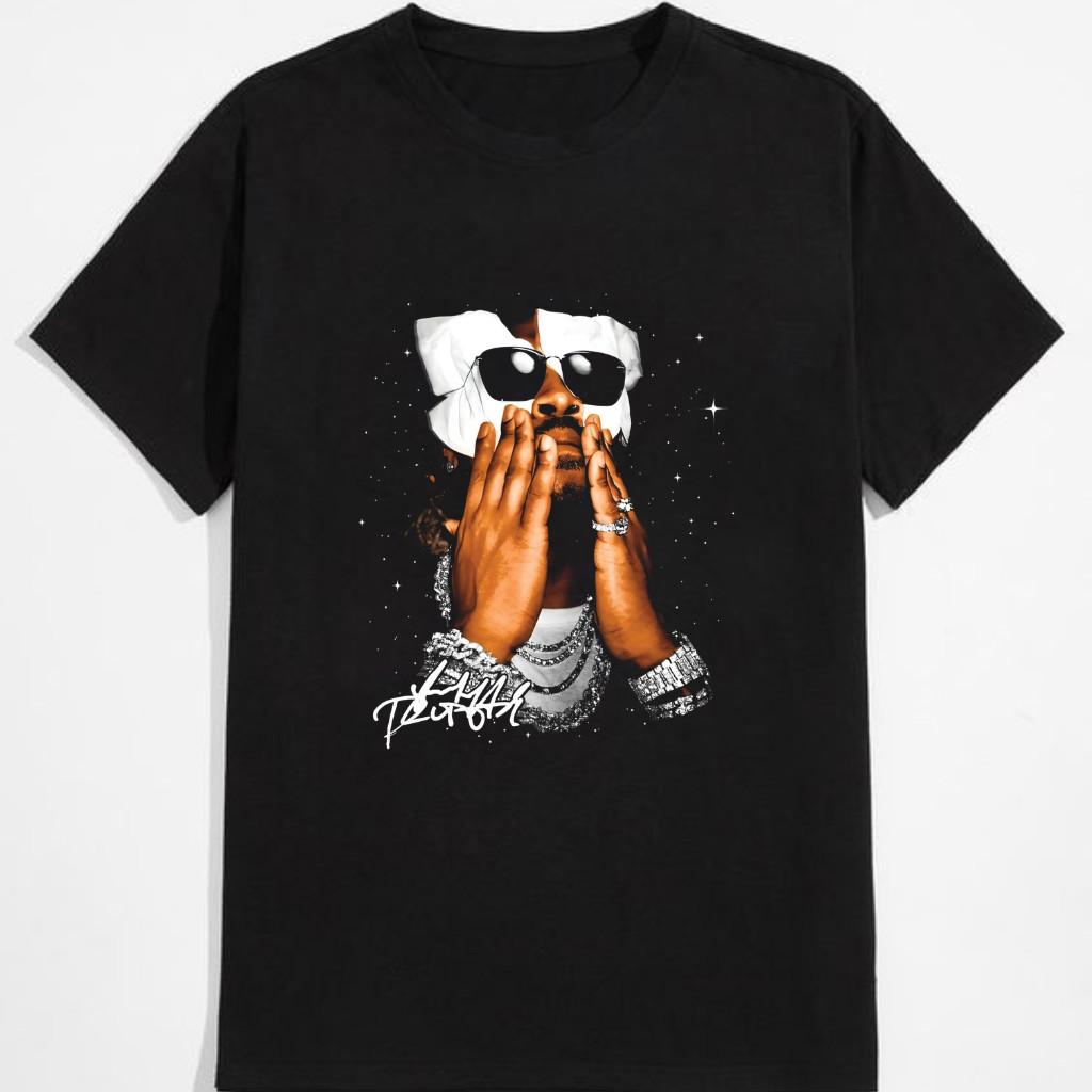 Future Hendrix Icy Graphic Black Unisex Cotton T-Shirt Size S-5XL
