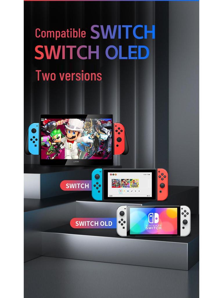 GSTORY 10.1-inch Portable Monitor for Nintendo Switch
