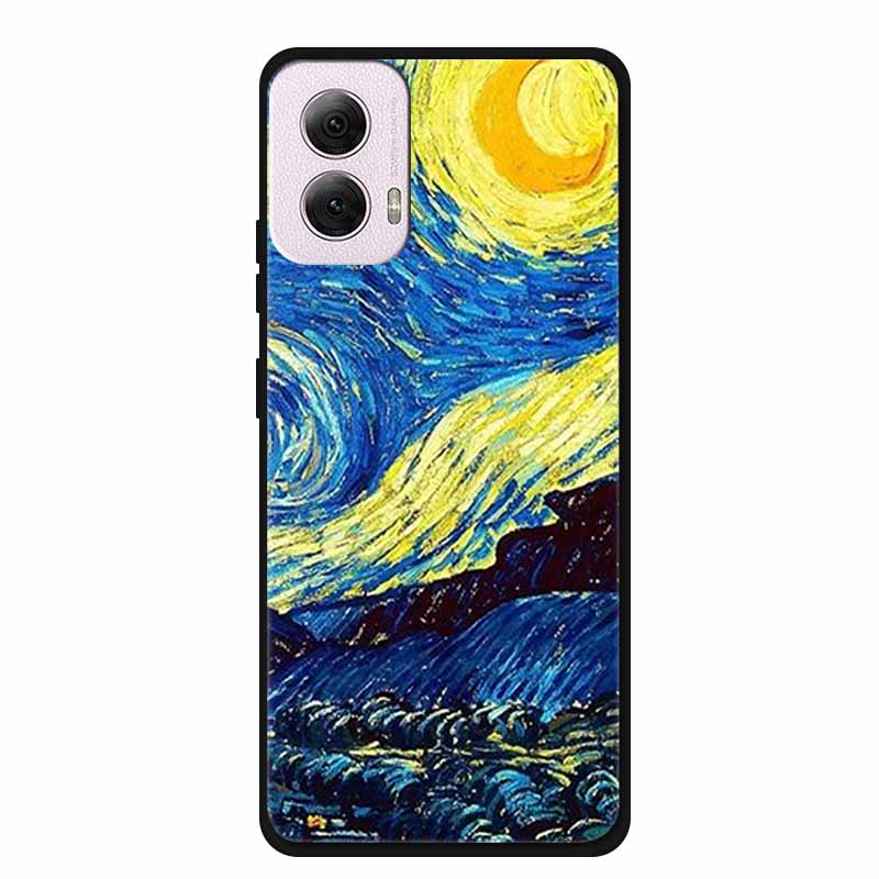 Чехол для Moto G Power 2024, ТПУ, Животные, Мягкий силикон, Чехлы для телефона для Motorola G Power 2024 5G, Волк, Защитный, Оригинальная задняя крышка