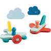 Cute Bath Play 3D Assembly Blocks for Infants and Toddlers, Korean Bath Toys