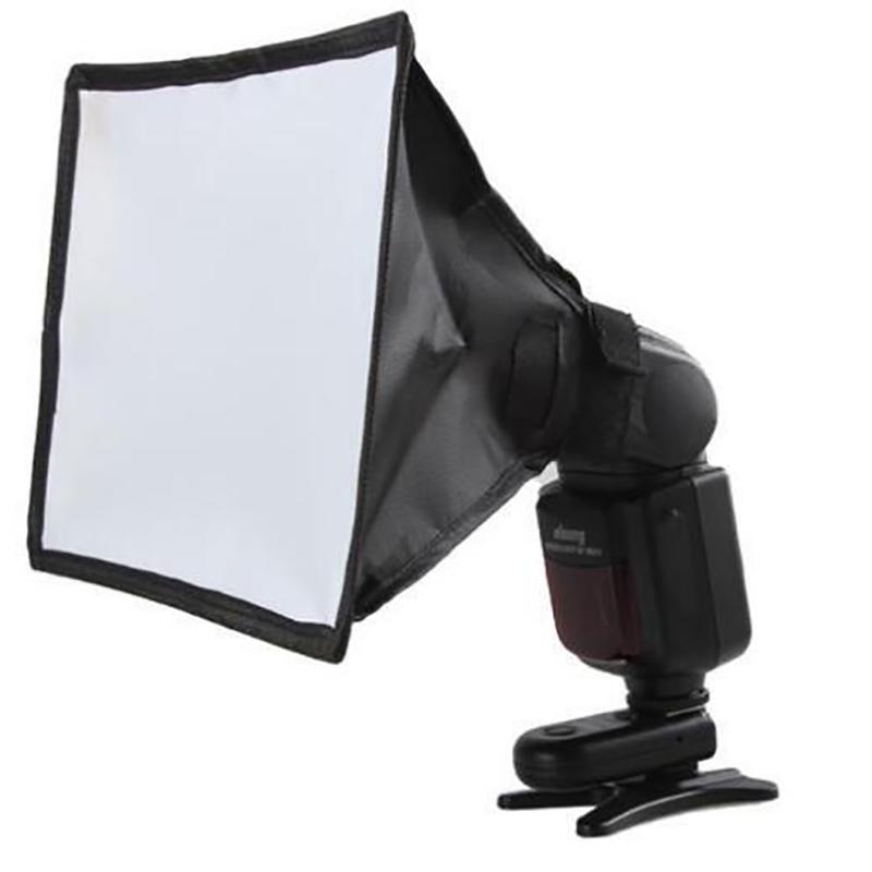 Универсальный складной рассеиватель для вспышки Softbox Professional Mini Photo Diffuser Soft Light Box для камеры Canon Nikon Sony