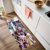 Messi Kitchen Floor Mat Long Strip Mat Antislip Machine Washable Suitable For Bathrooms Laundries Home Decoration Carpets