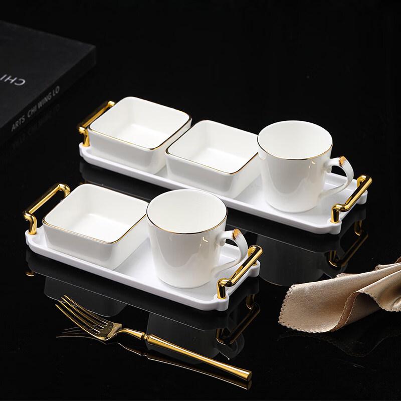 Ru Han European Ceramic Snack & Dessert Set