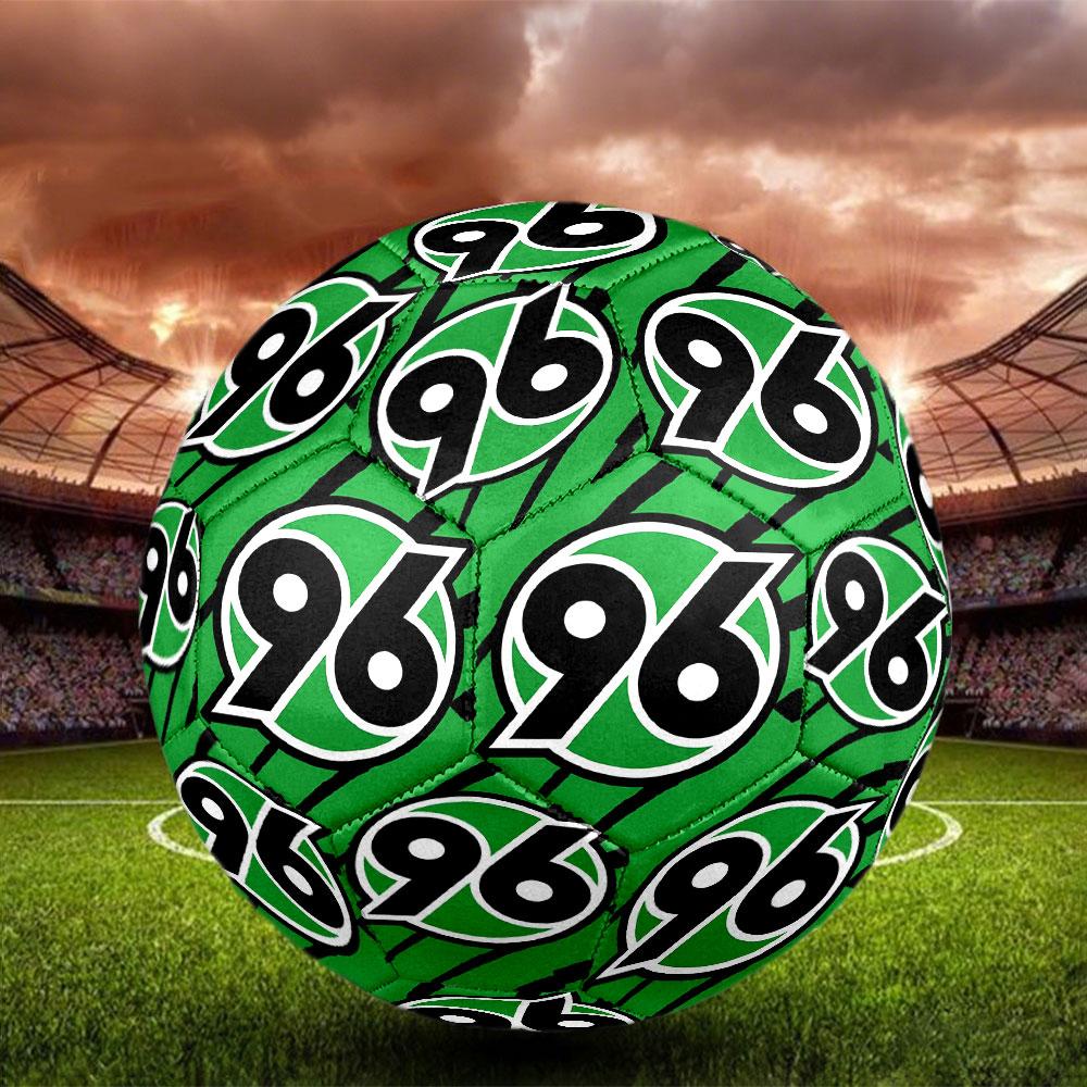 Hannover 96 Football Print Size 5 Soccer Ball, Standard Match Football for Sports Game and Team Practice, Ideal Gift for Soccer Fans