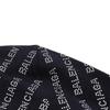 Balenciaga Футболка Свободный крой Мужская Черная 730402TNVQ91073
