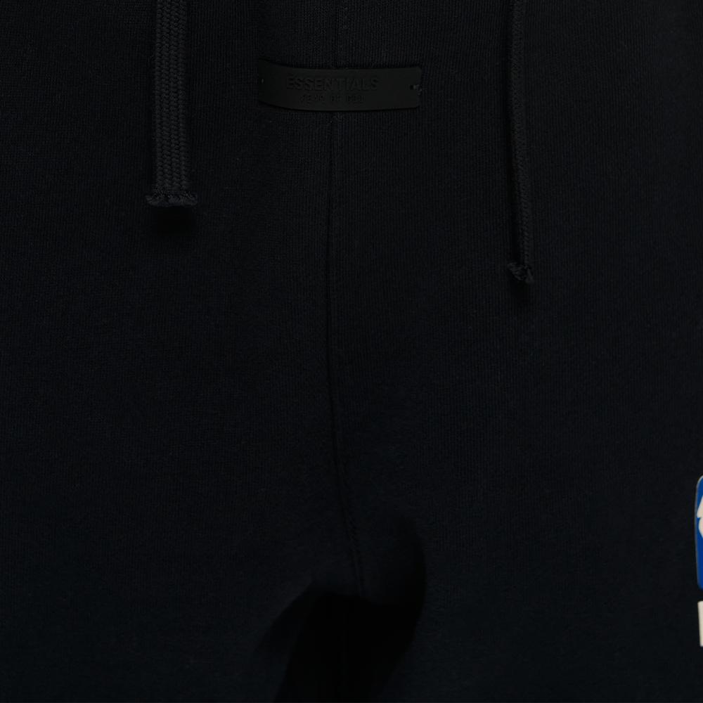 Fear of God Штаны Essentials x NBA Классический крой Черные Мужские Низ 130NB254801F