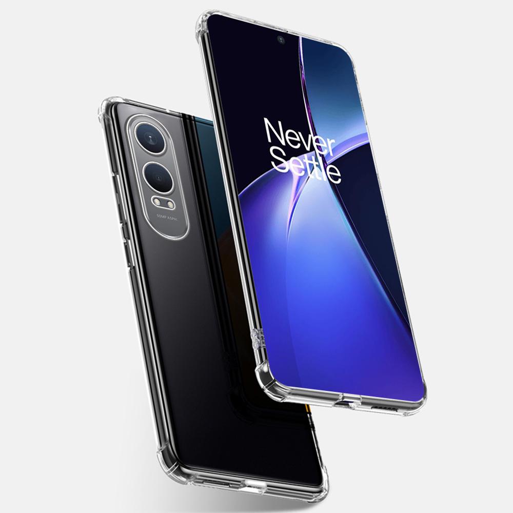 Чехол для One Plus NordCE4Lite 5G Прозрачный Мягкий ТПУ Чехол Для OnePlus Nord CE4 Lite CE 4 Light 4Lite 5G Защита Камеры Ударопрочный Чехол