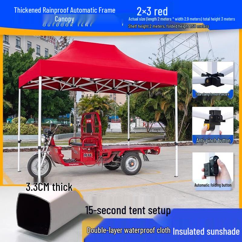 Heavy-Duty Folding Outdoor Pop-Up Canopy