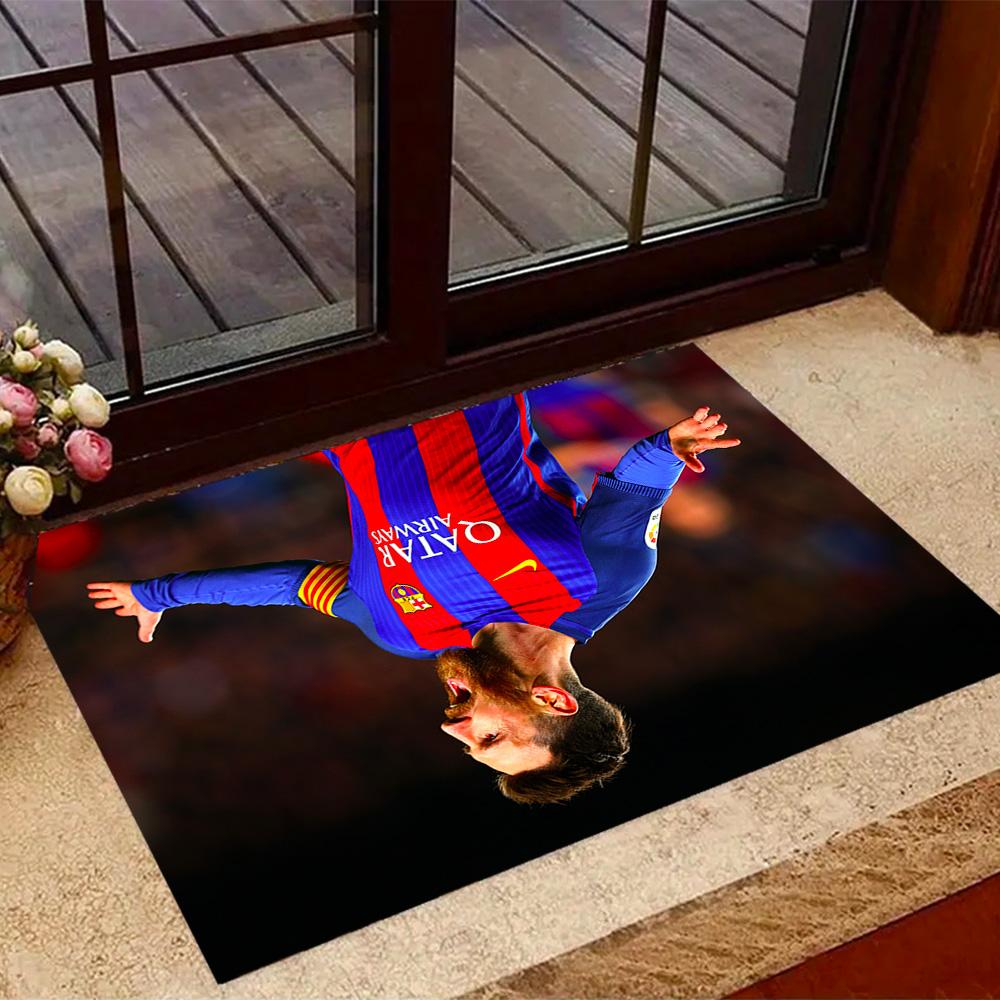 Argentina's Messi Celebrates Floor Rug Office Rug Design for Bedrooms Dormitory Decorate room Outdoor Anti-slip Rug Office home decor