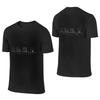 Outside The Wall Black White Full Of Cotton Feeling Reversible Tshirt Korean Style Salt Style Thin For Summer Tee