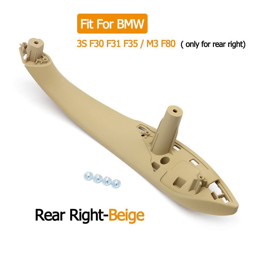 Car Interior Accessories Door Handle Pull Grab Cover Trim For BMW 3 4 Series M3 M4 F30 F34 F36 F32 F33 F80 F82 F83 320 328 330