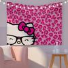 Sanrio Hello Kitty Pink Kawaii Tapestry Modern Boho Party Home Decor