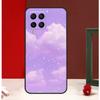 Фиолетовый эстетичный чехол для Samsung Galaxy M54 M34 M14 M35 M56 M12 M06 M32 M52 M55 M15 M11 M13 M16 M36 M31 M53