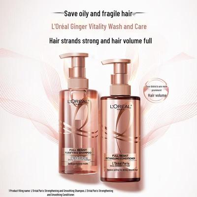 L'Oreal Elvive Шампунь для укрепления и разглаживания с экстраординарными маслами