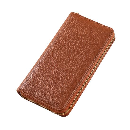 Женский кошелек на молнии, большой емкости, длинный, клатч для кредитных карт и наличных