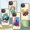 Demon Slayer Anime Glass Case For Apple iPhone 14 13 Pro 11 12 7 8 Plus SE 2022 XR X XS Max 6 6S Tempered Phone Cover