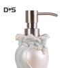 Seashore Theme Soap Dispenser Leak-Proof Design Starfish Shell Decor Hand Sanitizer Pump Coastal Bathroom Accessory