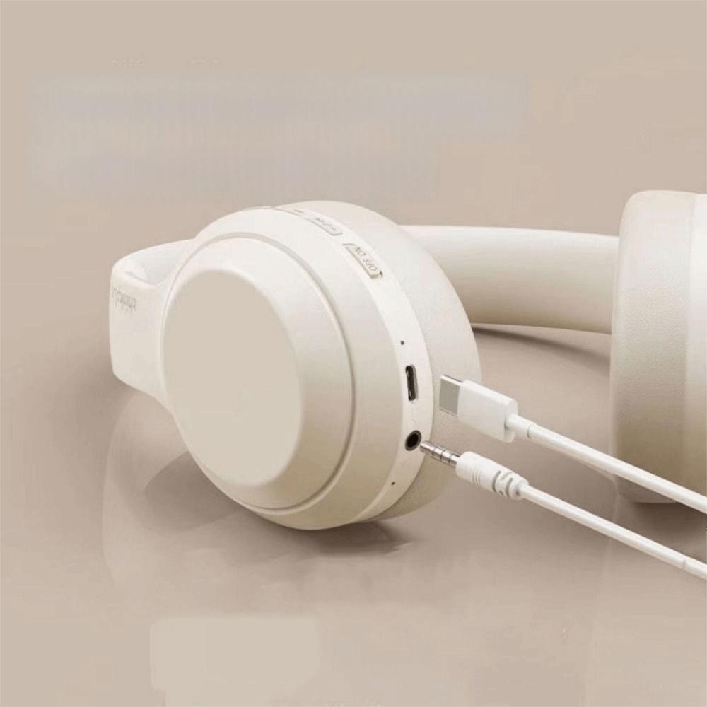 Bluetooth 5.3 Over Ear Headsets Adjustable Headband Sports Gaming Earphones for Home