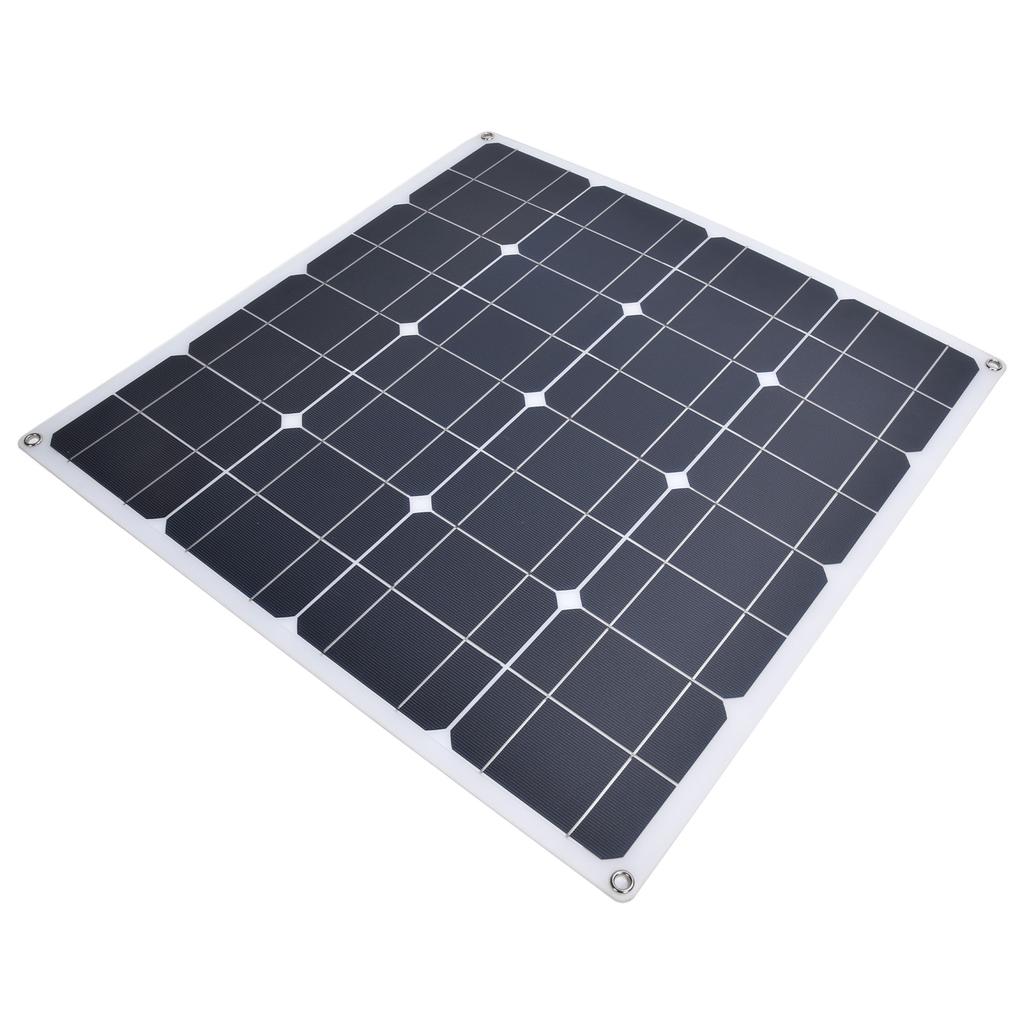 Solar Panel 60W 5V Dual Output Portable Waterproof Flexible Monocrystalline Solar Panel Charger