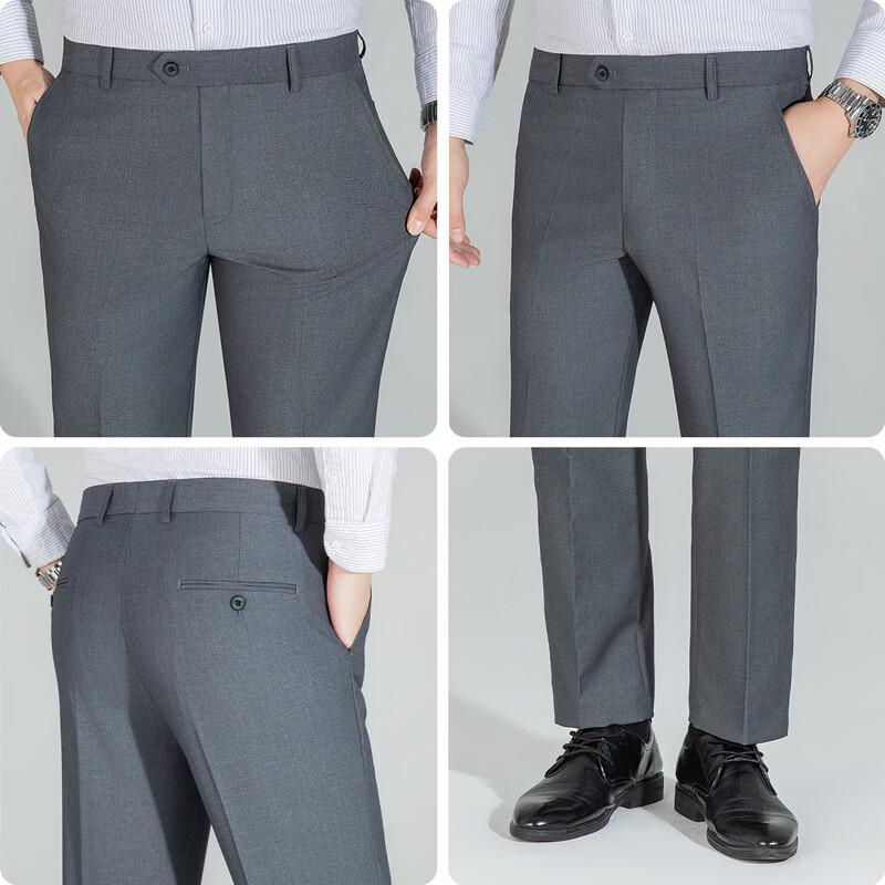 Мужские брюки POLOMEISDO в стиле business casual, прямого кроя
