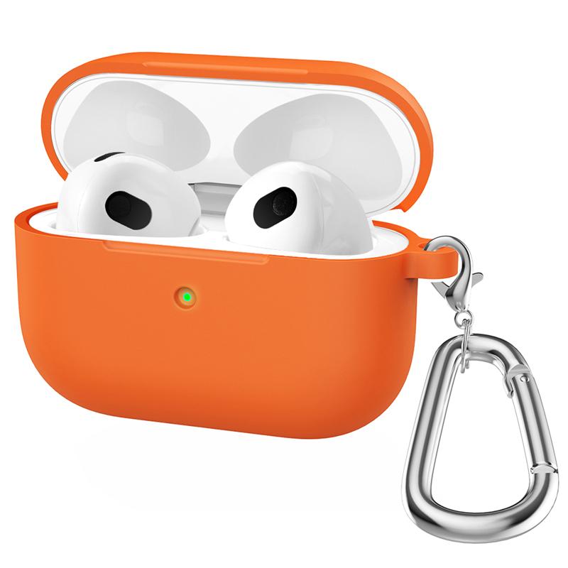 Силиконовые Чехлы для Наушников для airpods 3/4 кейса Защитные Мягкие Наушники airpods4/3 Чехлы Для Airpods Pro 2-3 Аксессуары