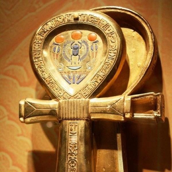 Amulet Talisman Vintage Necklaces Ancient Egyptian Ankh Cross Men Women Stainless Steel Eternity Life Charm Pendant Unisex Jewelry