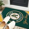 Custom NameAthletics Oakland Emblem Carpet, Indoor Rug, Chair Rug, Living Rooms, Doormat Made From Polyester Home Decor Birthday Christmas Gifts