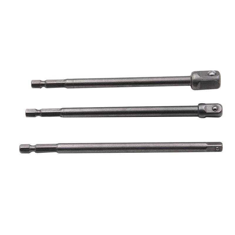 3 шт. 150 мм адаптер электрический винт 1/2 отвертка квадратная головка 3/8 шестигранник 1/4 удлиненный адаптер набор принадлежностей инструмент