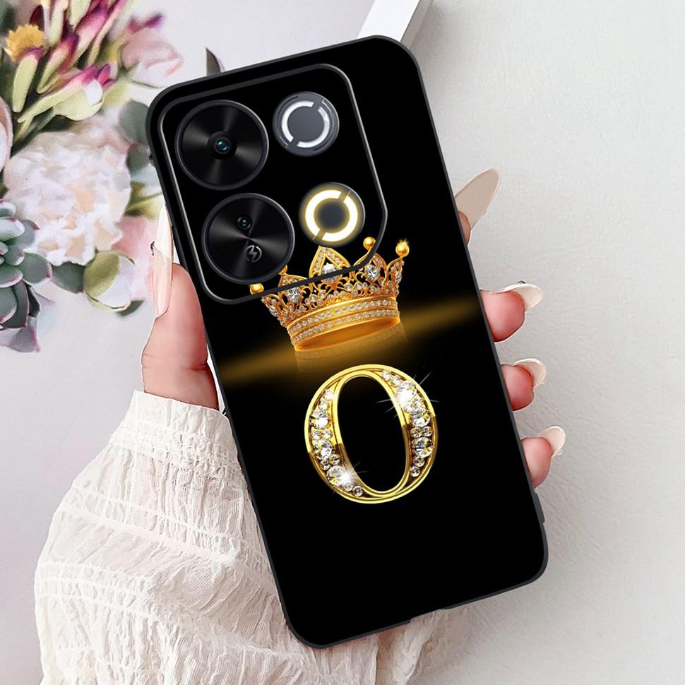 Чехол для ITEL P65 Милые буквы Силиконовый Мягкий ТПУ Задняя крышка Для ITEL P 65 P65 4G Чехол для телефона ITELP65 2024 Ударопрочный Coque Fundas