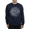 Star Wars Mens Christmas Death Star Sweatshirt