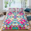 Fish Scales Duvet Cover Set Bedding Set Colorful Mermaid Scale Quilt Cover Pillowcase Queen Size Girls 2/3pcs Comforter Cover