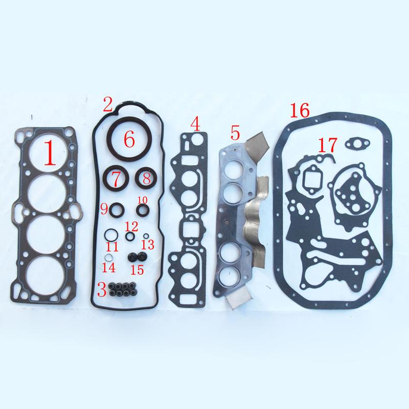 4G63 G63B FOR MITSUBISHI NIMBUS GALANT PICK-UP PAJERO EXPO HYUNDAI SONATA SANTAMO 2.0L Engine Gasket full set MD040272