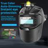 Electric Welding Mask Solar Powered Auto Darkening Helmet Multifunctional Welding
