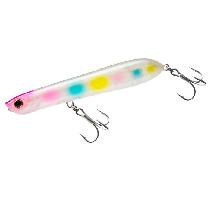 YO-ZURI Salt Lure 3D Inshore Pencil Popper Floating 135mm, Pearl Candy