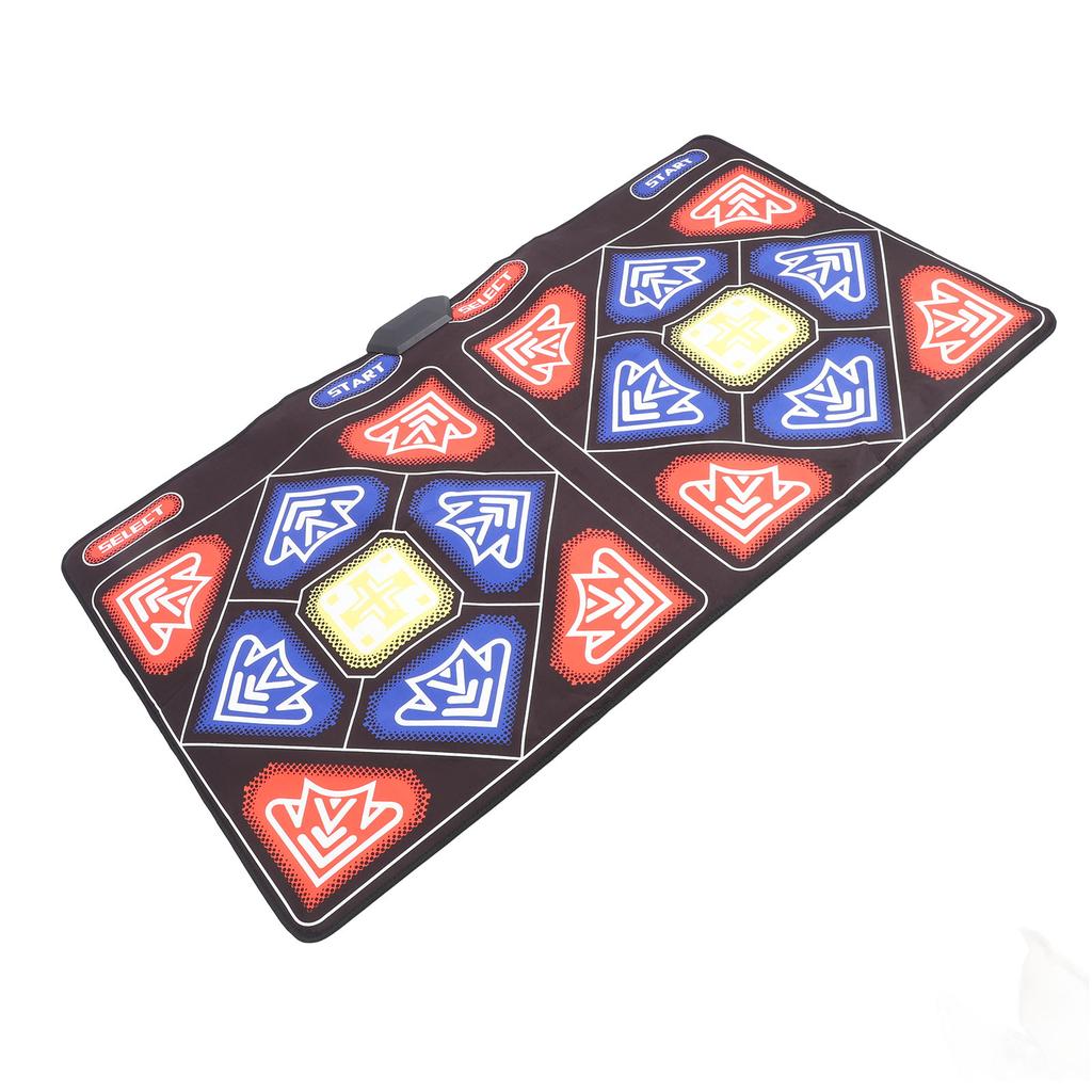 Двойной танцевальный коврик HD мультимедийный интерфейс упражнения фитнес противоскользящий электронный танцевальный коврик для