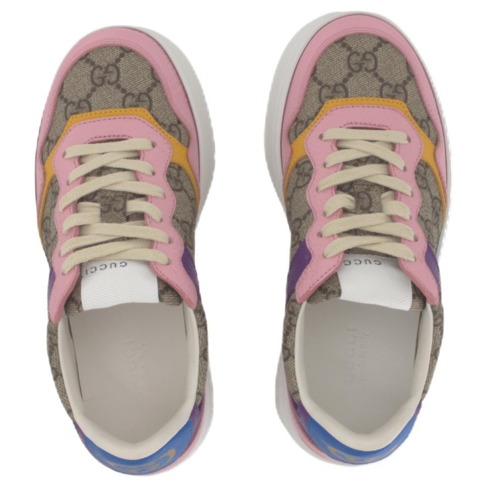 Gucci Кроссовки GG Бежевые Женские 726850 FABAW 9785