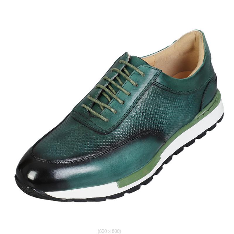Мода 2025 Весна Осень 5 Цветов Натуральная Кожа Мужские Роскошные Кроссовки Клетчатый Плетеный Узор На шнуровке Мужские Повседневные Белые Оксфорды b15