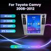 Android 2 Din автомагнитола для Toyota Camry 6 XV 40 50 2006 2007 2008 2011 2012 в стиле Tesla Carplay Мультимедийный плеер Autoraido