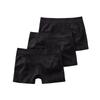 Gunze Tuche Boxer Soft Fits the Size Length Shorts, Stretch, Material, Body, 3-Piece Set, Black, M, TV2662R/TV2662Z, Women's, 1/4