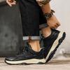 Fashion Hot selling New Trendy men's sports board shoes Vintage and versatile  styles High quality youth thick soled shoes Brown