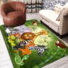 Forest Animals Rug Floor Mat for Living Room or Bedroom Soft and Comfortable Carpet a Gift for Birthday and Holiday.MFF0918320