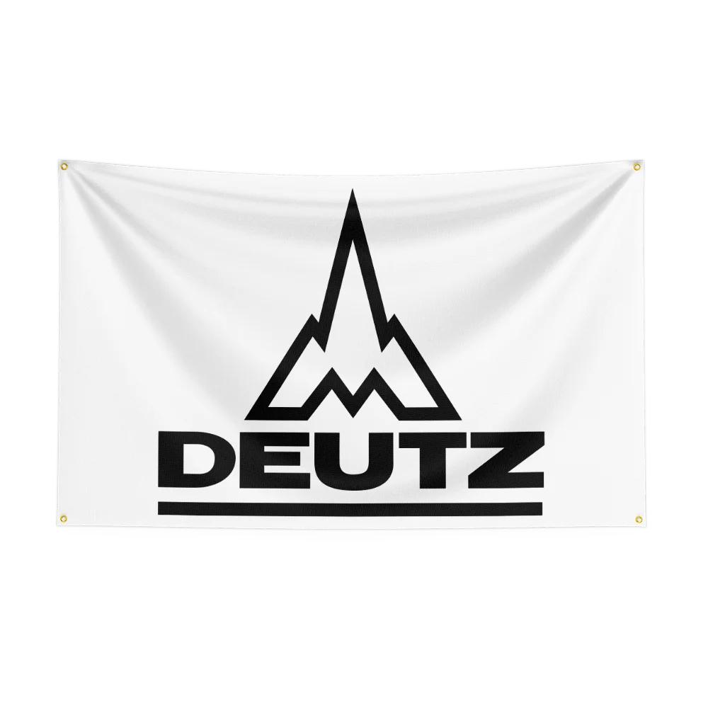 35 футов Флаг тракторов Deutz AGs Полиэстер Цифровая печать Инструментальная гобеленовая баннер-штора Для декора B