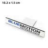 YKPSC1 3D Metal Car Trunk Grill Badge Bluemotion Emblem Stickers For VW Passat B8 Polo Golf 6 7 Logo Bluemotion Volkswagen Accessories