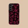 Чехол-бампер из силикона с рисунком «Целующиеся губы» для Samsung Galaxy S26 S25 S24 S23 S22 S21 Plus FE Ultra, цветной