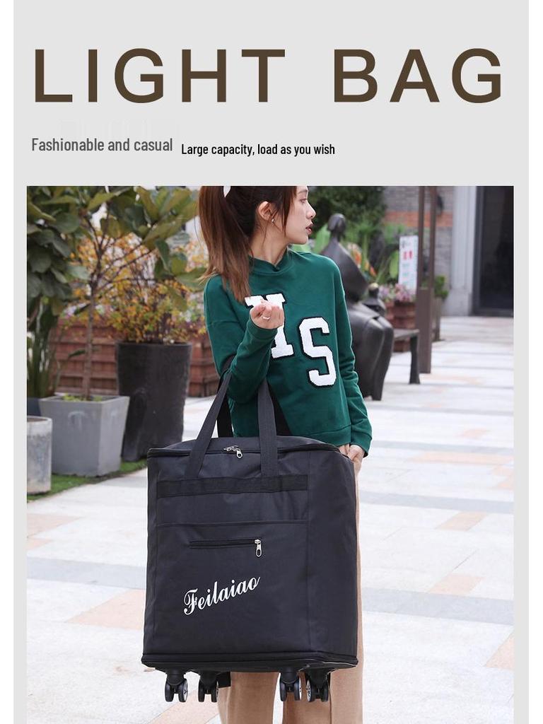 Водонепроницаемый дорожный рюкзак на колесах: Прочный, Легкий и Вместительный Ручной Багаж.