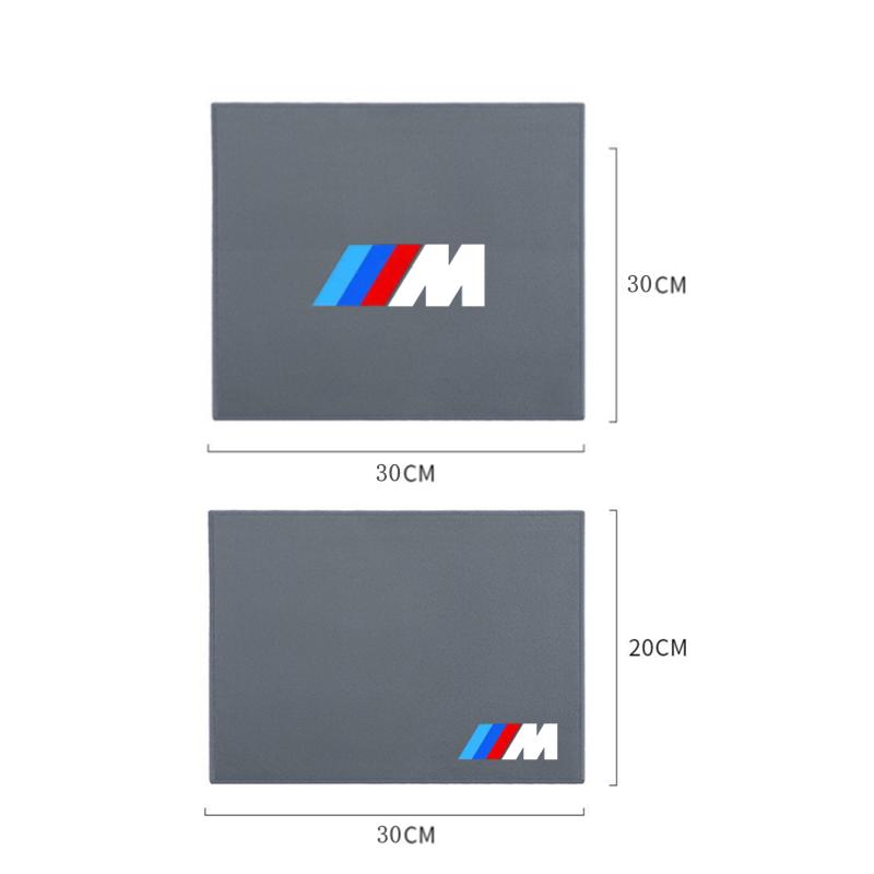 Microfiber Car Towel Car Cleaning Care Cloth Auto Towel Sticker For BMW M Power X1 e84 X3 f25 X5 e53 x6 e71 ix3 i3 320i 330d M4 ZAH5