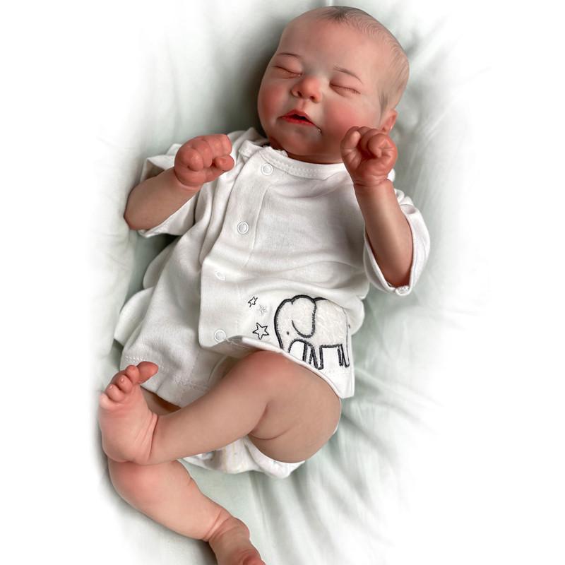 Sleeping Reborn Bebê 20-дюймовая кукла Chase Reborn Baby, художница, рисующая кукла ручной работы